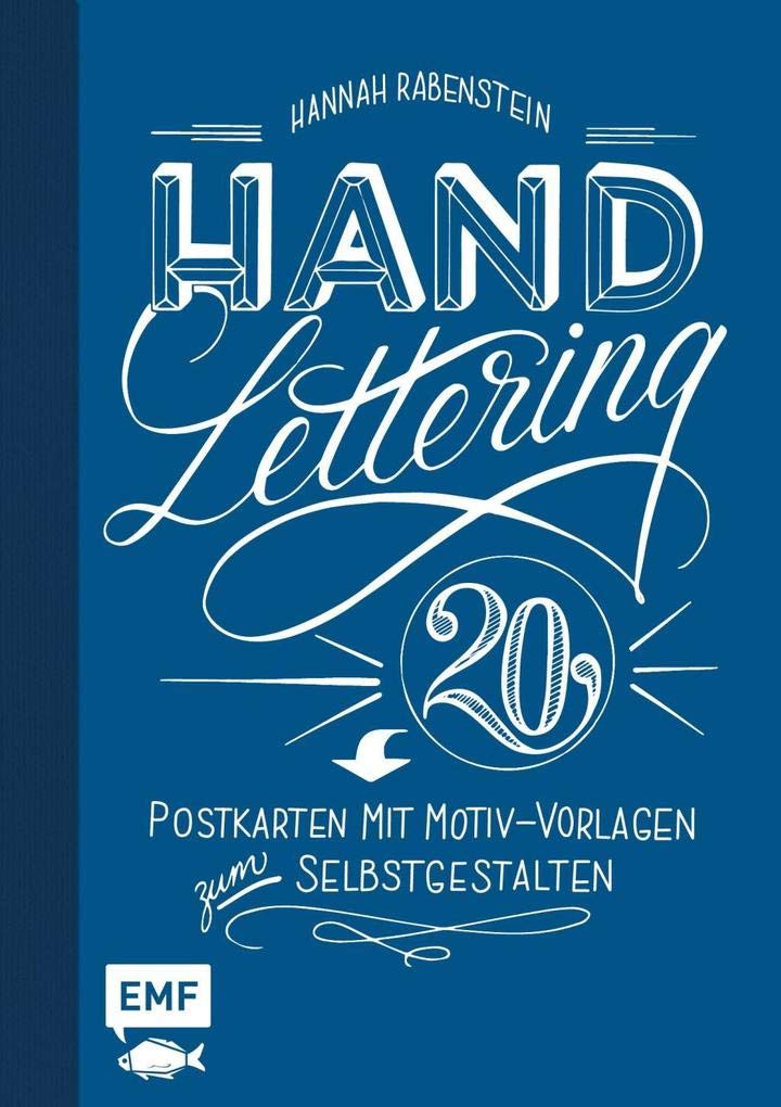 Handlettering: 20 Postkarten mit Motiv-Vorlagen zum Selbstgestalten Film, Art & Culture