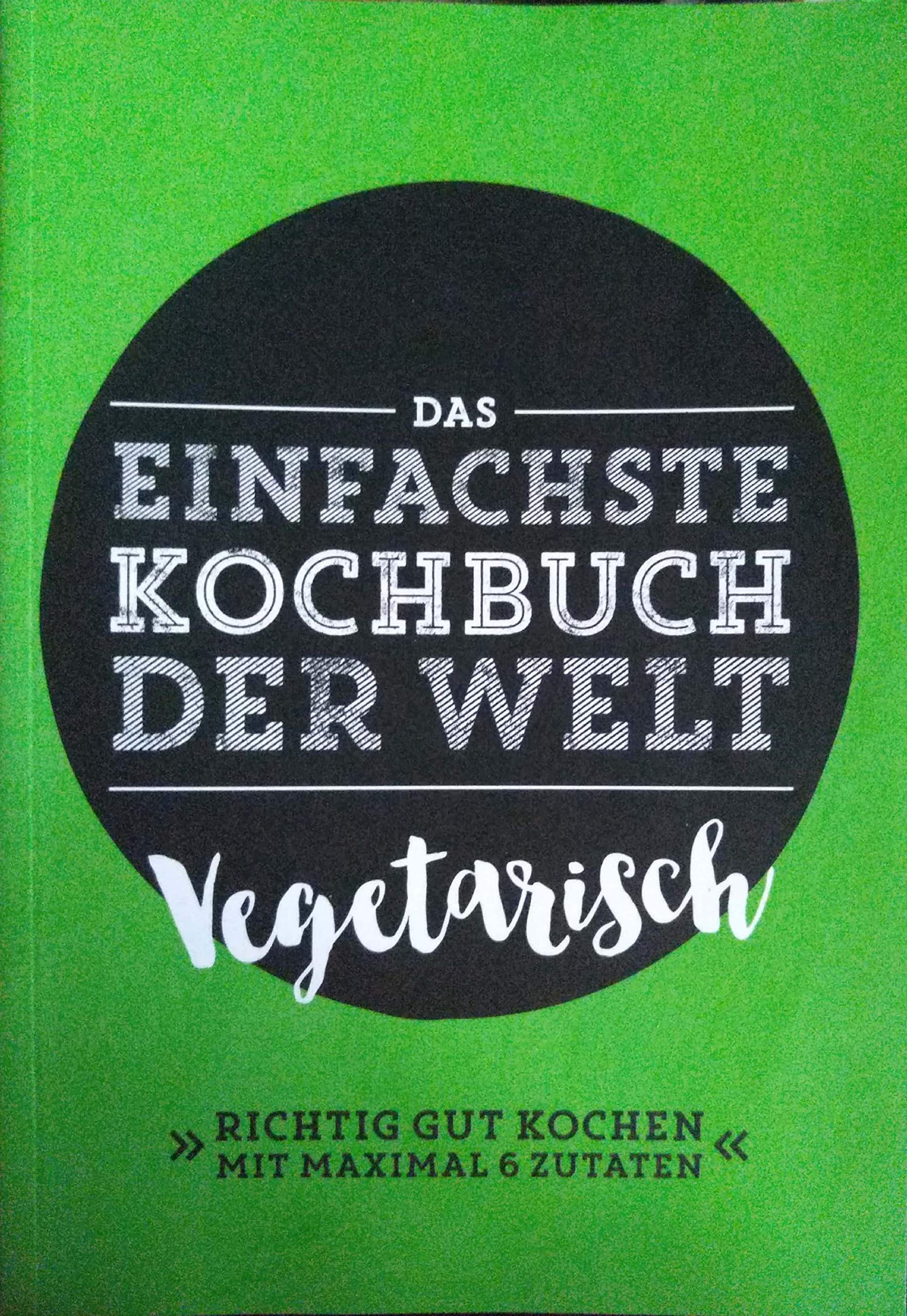 Das einfachste Kochbuch der Welt, vegetarisch Books