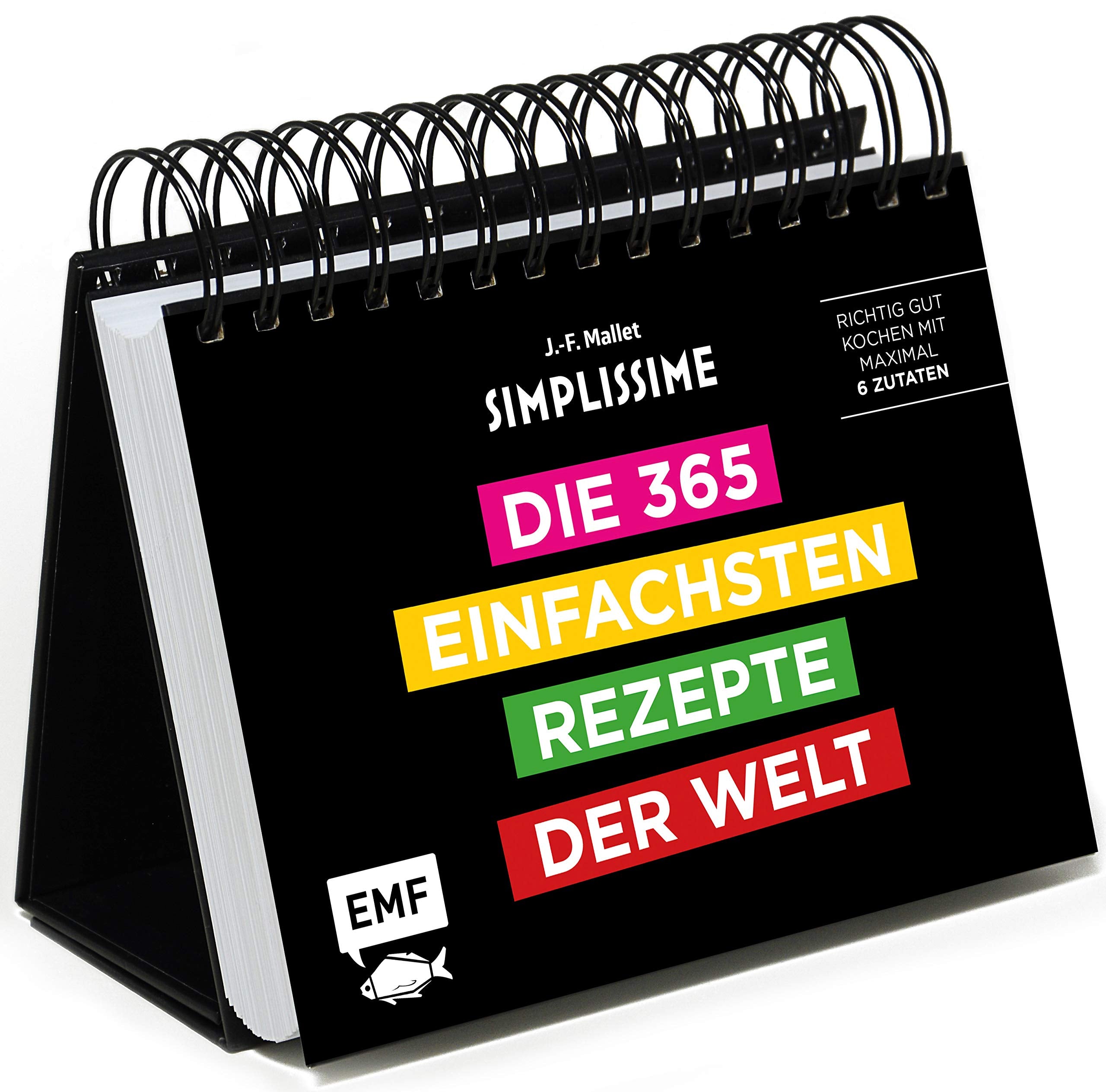 Simplissime – Die 365 einfachsten Rezepte der Welt: Tischkalender: Richtig gut kochen mit maximal 6 Zutaten Leisure, Home & Garden