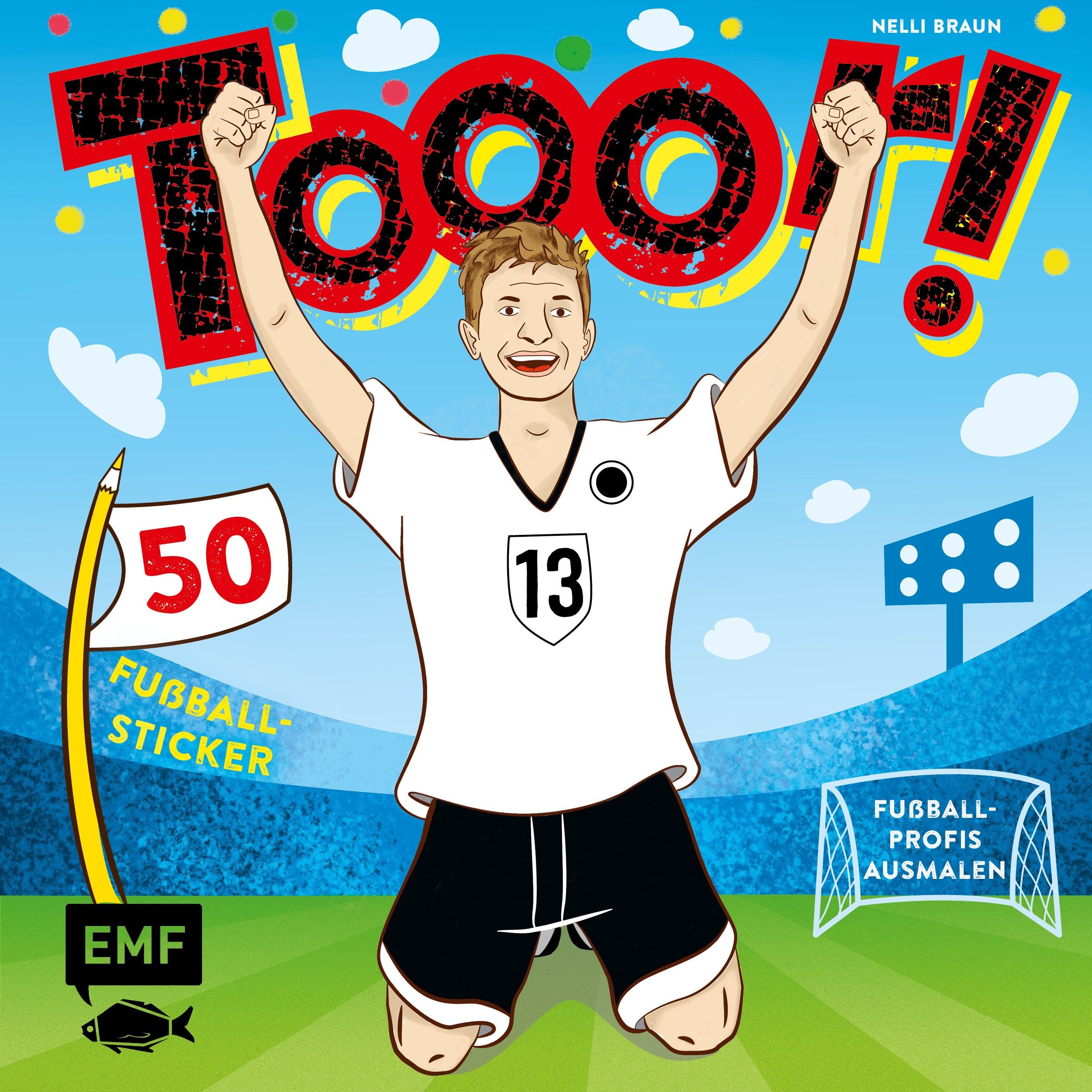 Tooor! Fußballprofis ausmalen Leisure & Fun