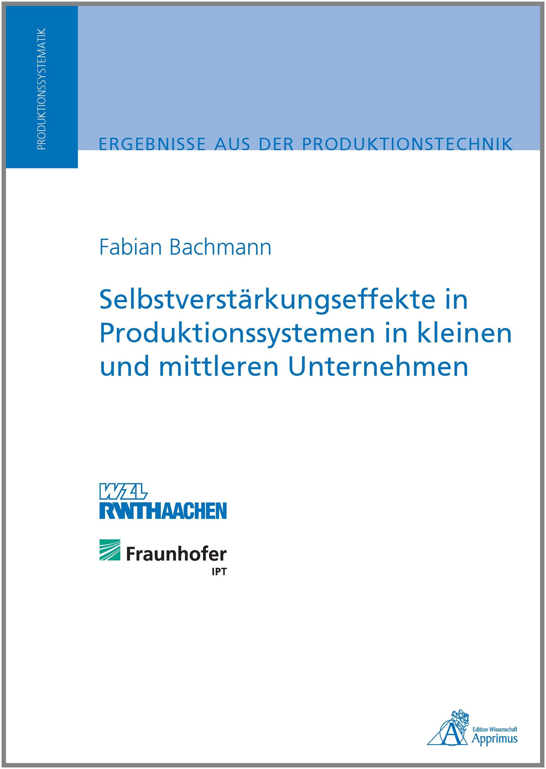 Selbstverstärkungseffekte in Produktionssystemen in kleinen und mittleren Unternehmen Business & Technology