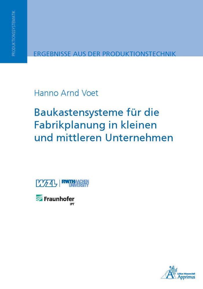 Baukastensysteme für die Fabrikplanung in kleinen und mittleren Unternehmen Business & Technology