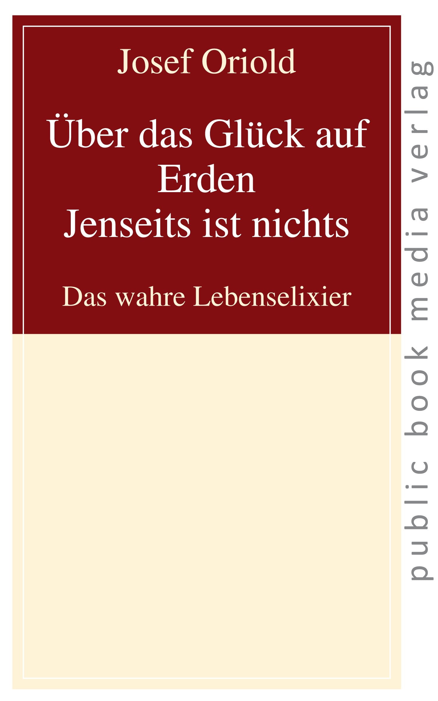 Über das Glück auf Erden - Jenseits ist nichts Contemporary literature