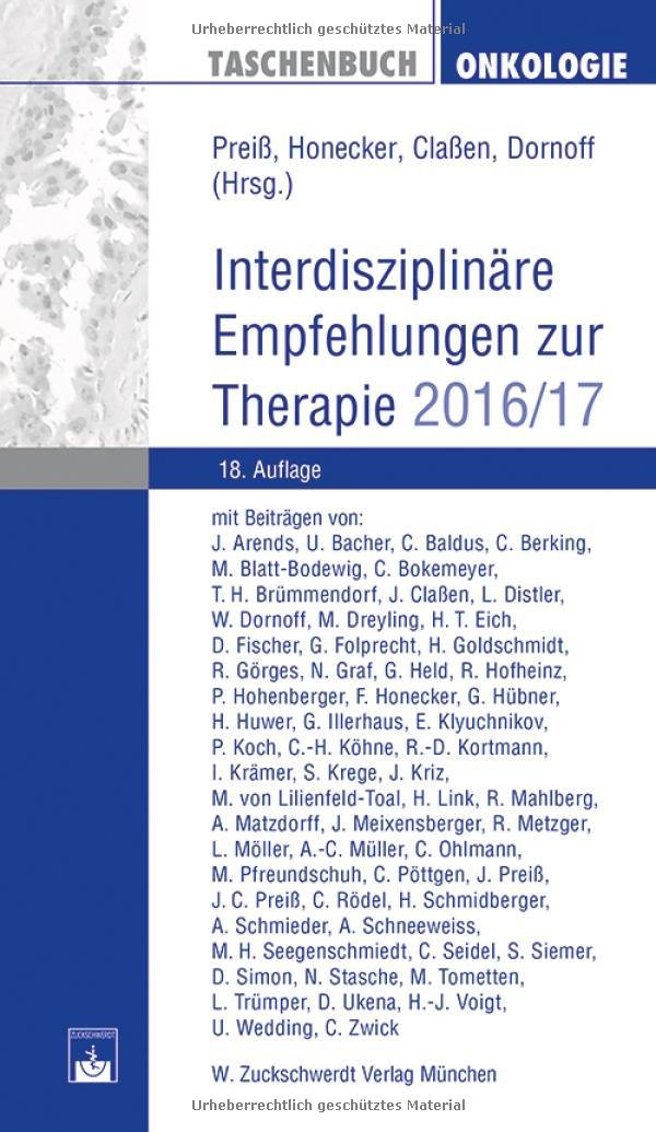 Taschenbuch Onkologie Medicine
