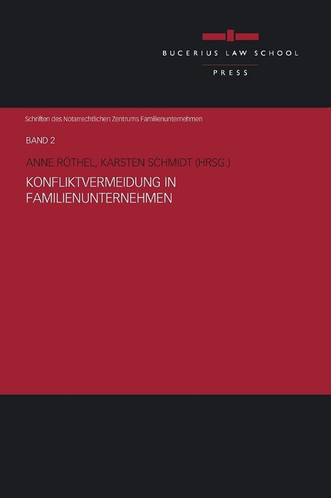 Konfliktvermeidung in Familienunternehmen Law