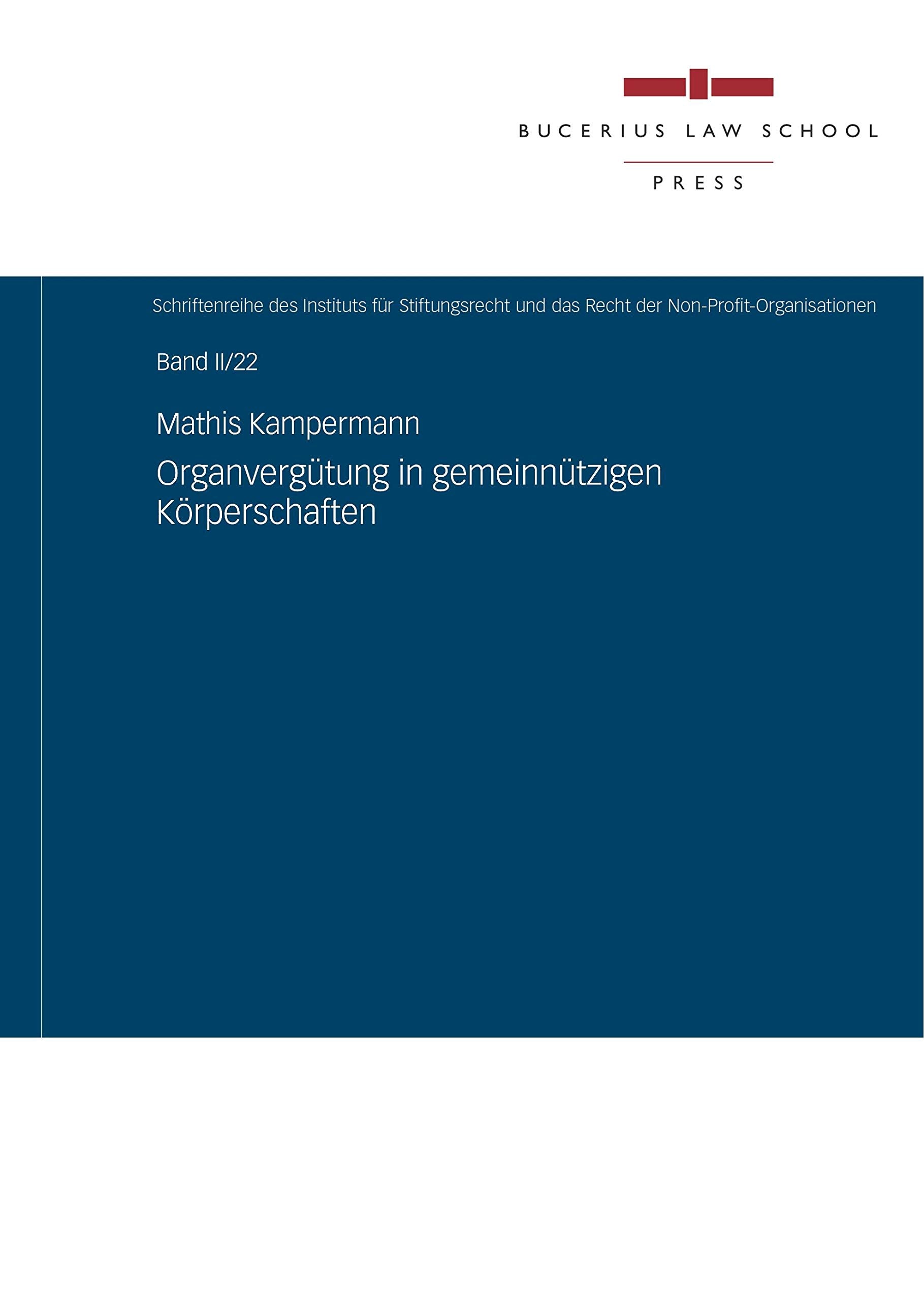 Organvergütung in gemeinnützigen Körperschaften Law