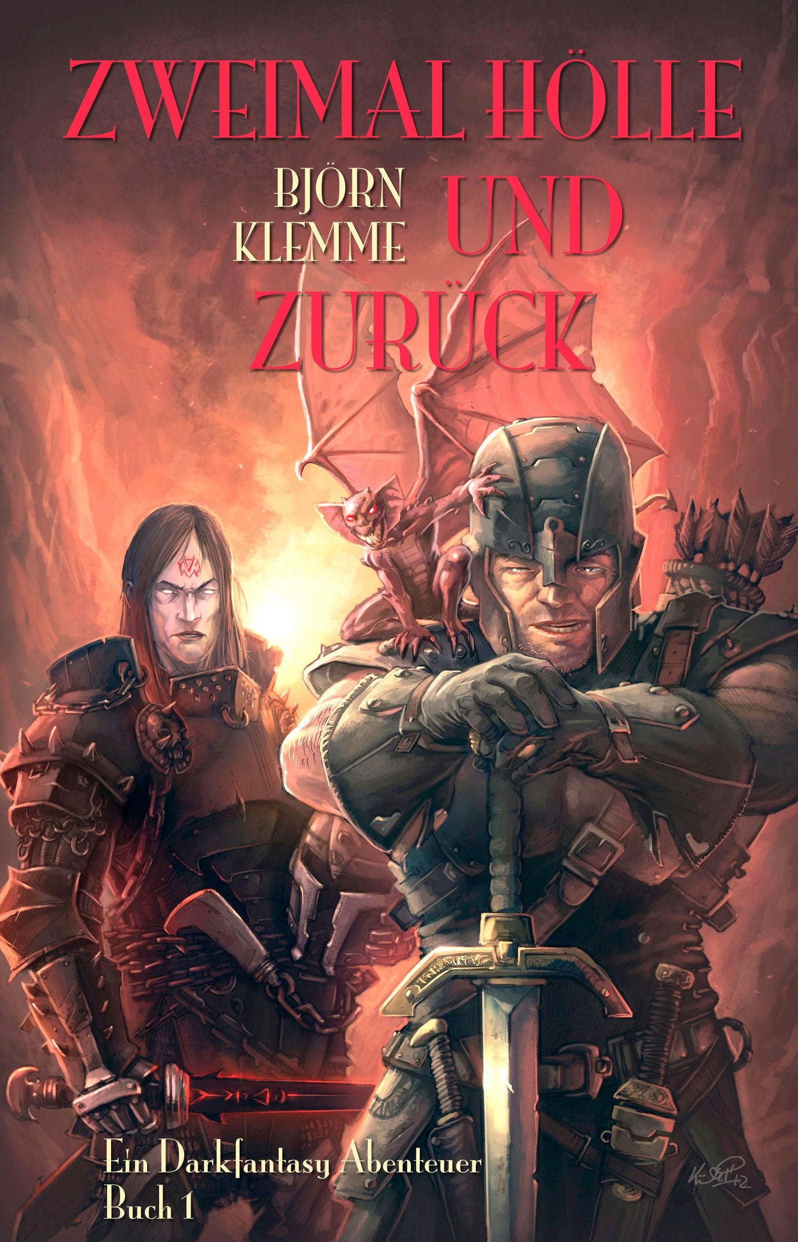 Zweimal Hölle und zurück: Ein Darkfantasy Abenteuer - Buch 1 Contemporary literature