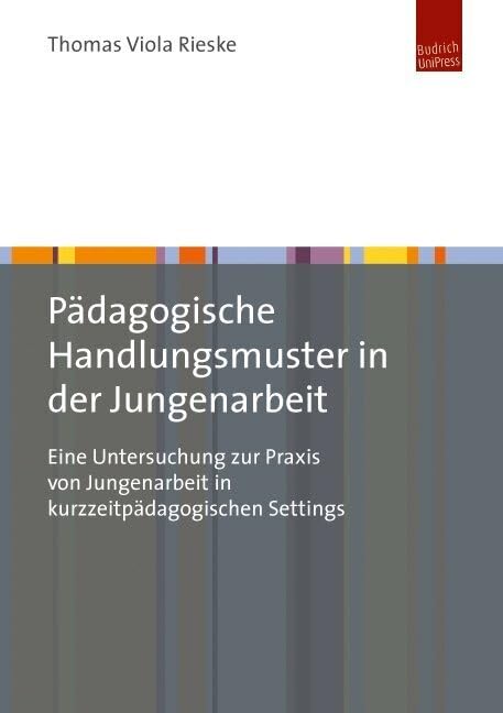 Pädagogische Handlungsmuster in der Jungenarbeit book