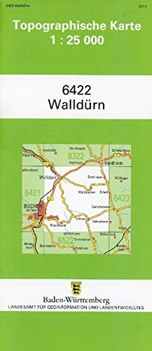 Walldürn 1 : 25 000: Mit UTM-Koordinaten bezogen auf d. WGS84/ETRS89 Leisure, Home & Garden