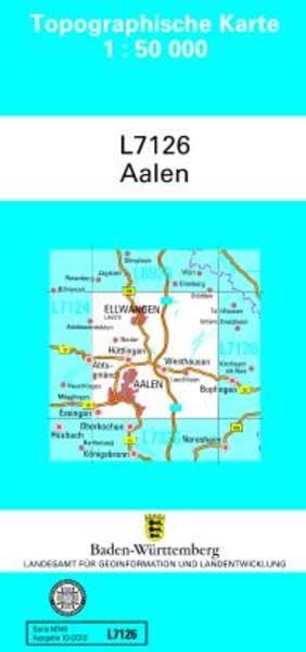L7126 Aalen: Zivilmilitärische Ausgabe TK50 (Topographische Karte 1:50 000 (TK50)) Leisure, Home & Garden