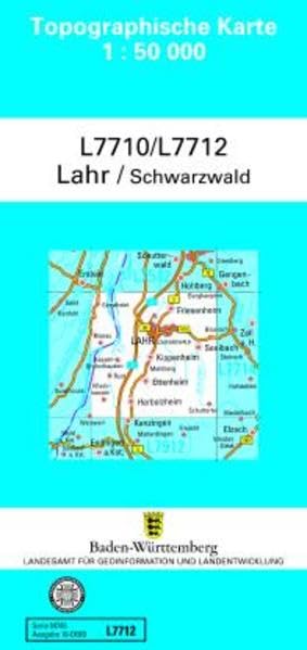 L7710 / L7712 Lahr / Schwarzwald: Zivilmilitärische Ausgabe TK50 (Topographische Karte 1:50 000 (TK50)) Leisure, Home & Garden