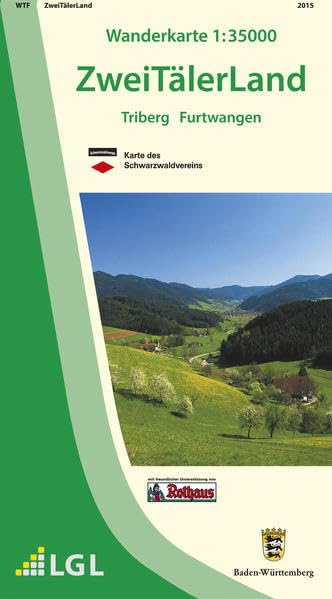Wanderkarte 1:35000 ZweiTälerLand: Triberg Furtwangen (Wanderkarten 1:35 000) Leisure, Home & Garden