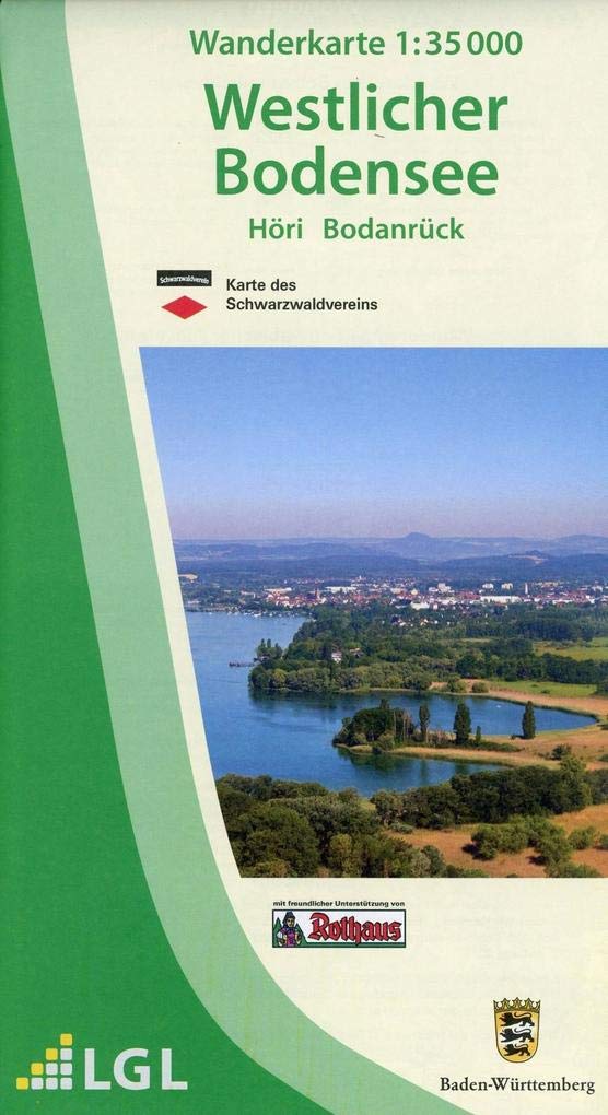 Wanderkarte 1:35000 Westlicher Bodensee: Höri Bodanrück (Wanderkarten 1:35 000) Maps & Plans