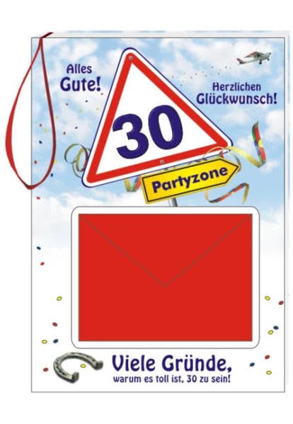 Geburtstags-Geld-Büchlein zum 30: Alles Gute! Herzlichen Glückwunsch Contemporary literature