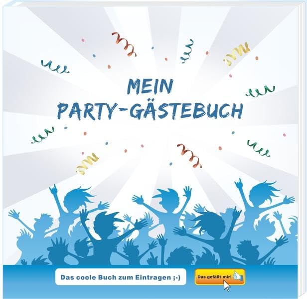 Mein Partybuch-Album: Das coole Buch zum Eintragen Contemporary literature