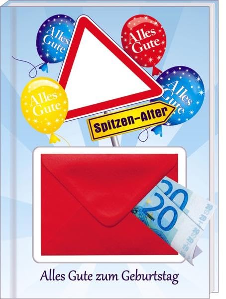 Zum Geburtstag - Neutral: Geld-Geschenkbuch Stationery