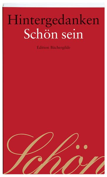 Product Image: Hintergedanken. Schön sein