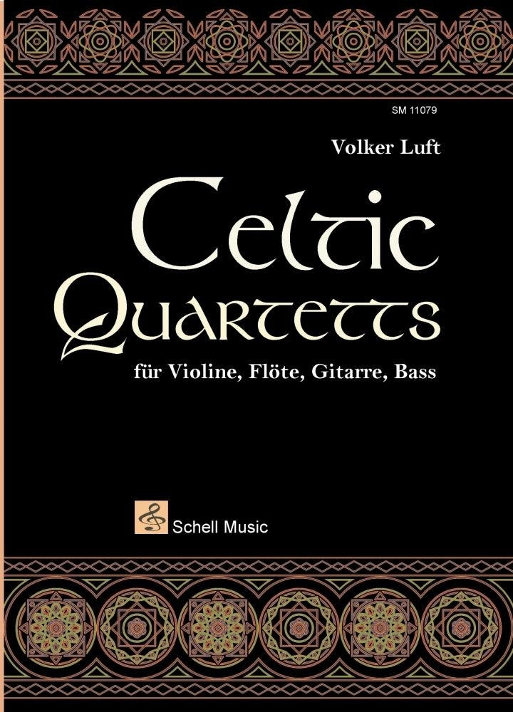 Celtic Quartetts: für Violine, Flöte, Gitarre, Bass (Gitarre Noten Unterricht: Gitarre junior) Sheet Music