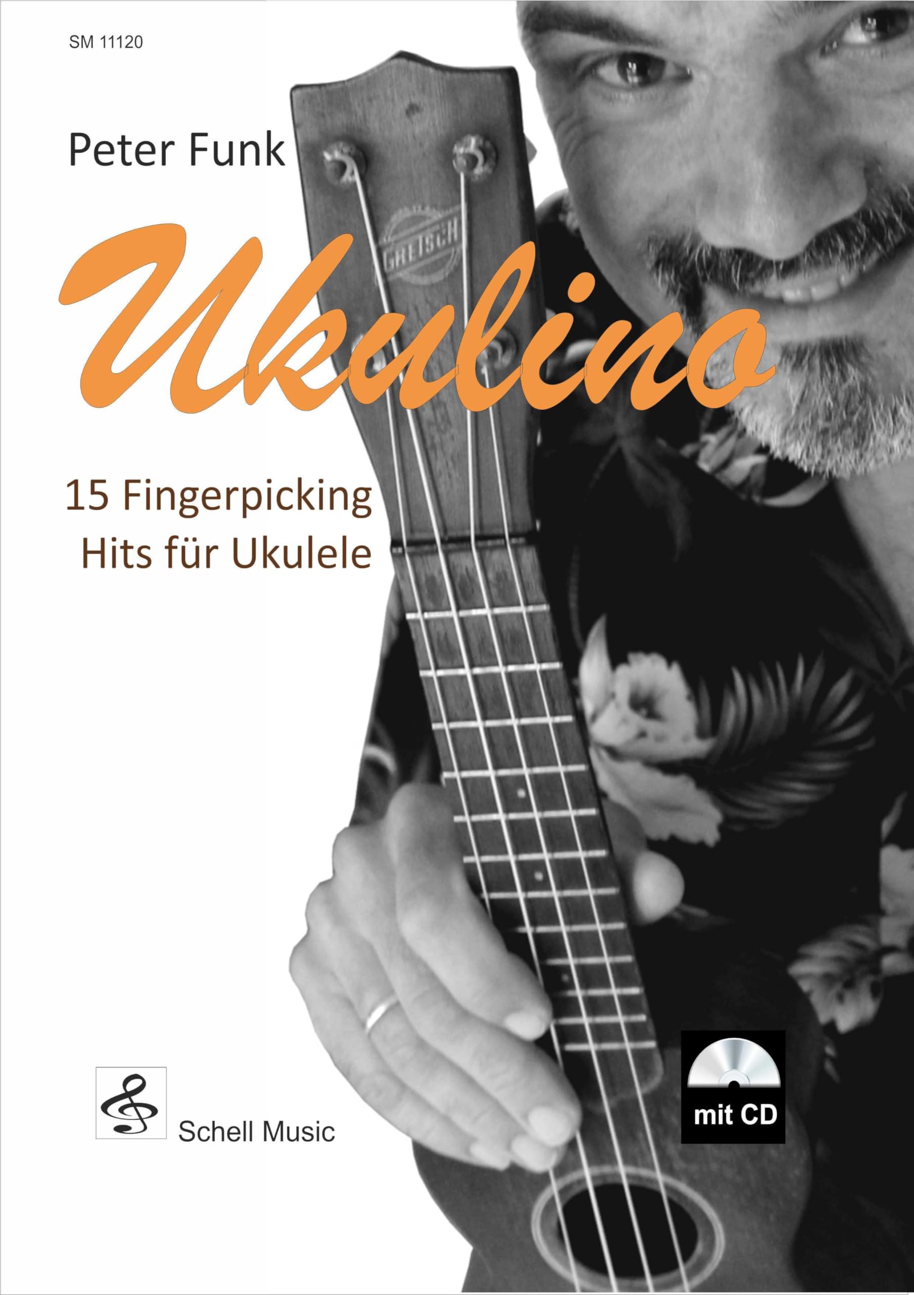 Ukulino - 15 Fingerpicking Hits für Ukulele: mit CD (Ukulele Noten: Ukulele TAB) Sheet Music