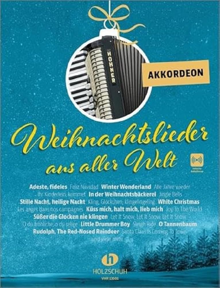 Weihnachtslieder aus aller Welt - Akkordeon Sheet Music
