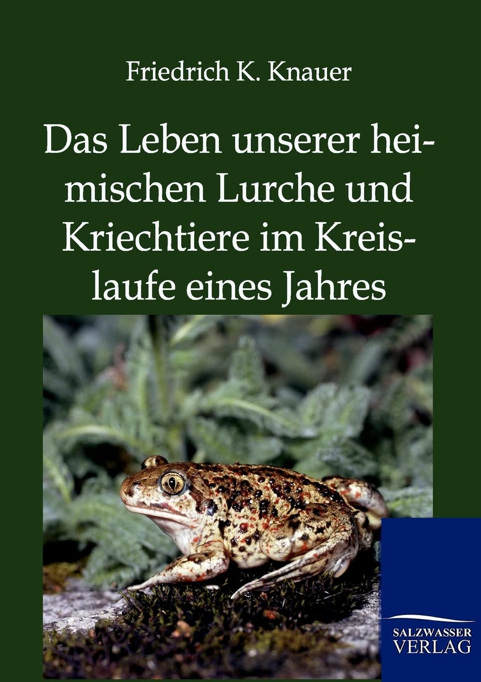 Das Leben unserer heimischen Lurche und Kriechtiere im Kreislaufe eines Jahres Leisure, Home & Garden