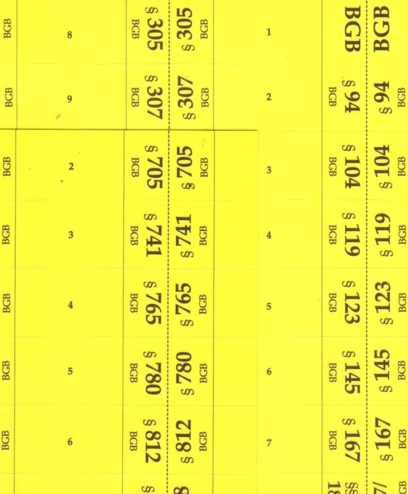 DürckheimRegister BGB HABERSACK, GRÜNEBERG: 134 Registeretiketten (sog. Griffregister) für deine Kommentare im 2. Staatsexamen OHNE Stichworte • In jedem Fall auf der richtigen Seite! book