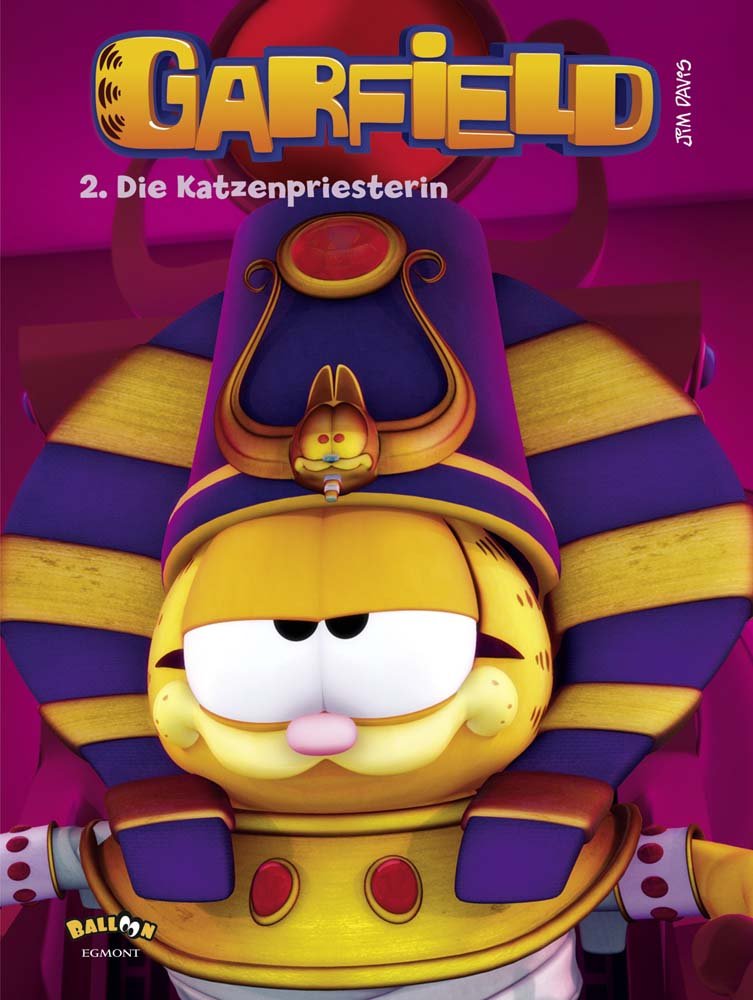 Garfield, Band 02: Die Katzenpriesterin Manga