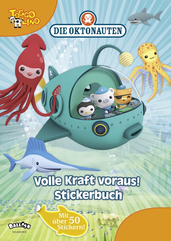 Die Oktonauten - Volle Kraft voraus! Stickerbuch Non-fiction