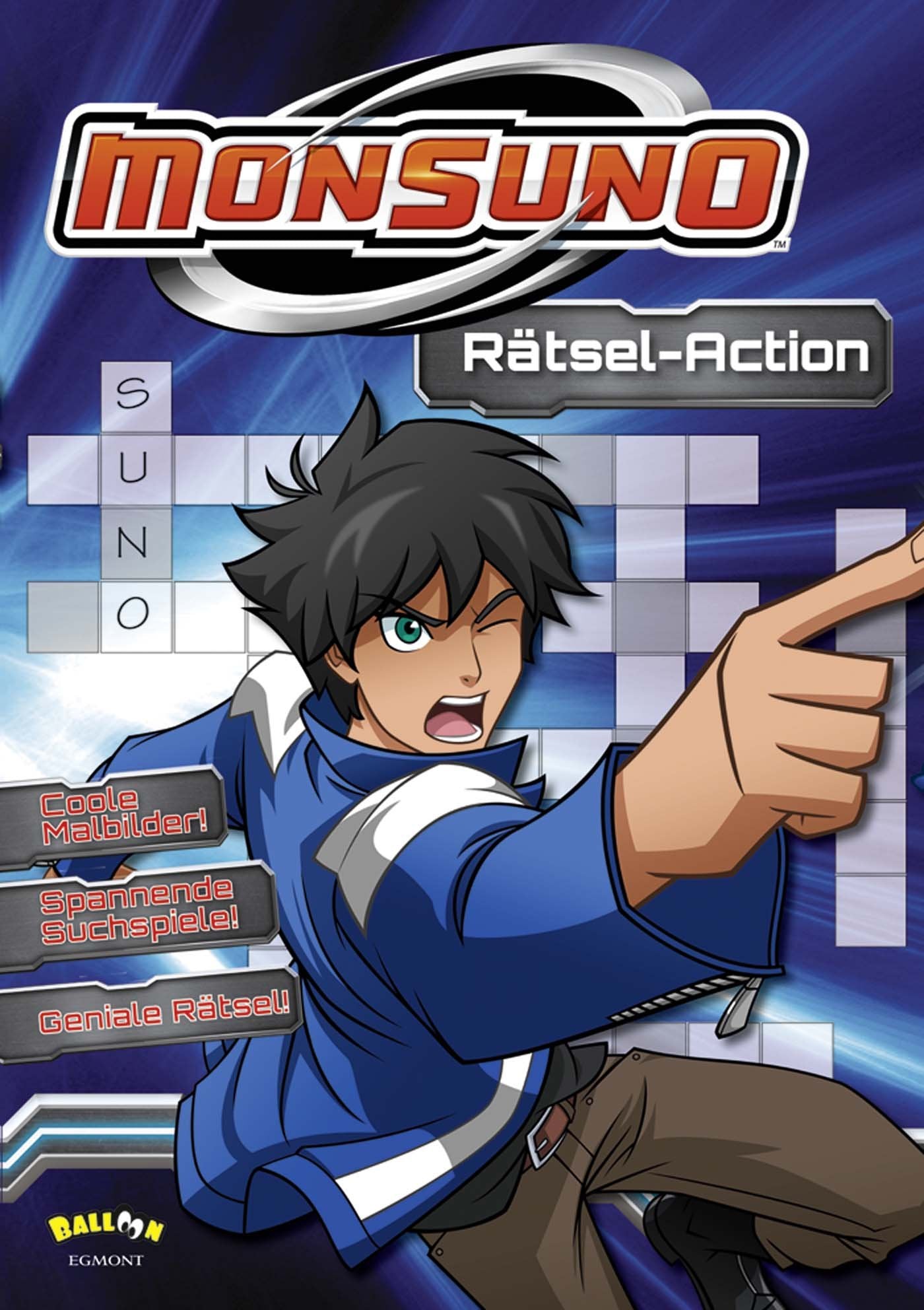 Monsuno - Rätsel-Action: Coole Malbilder! Spannende Suchspiele! Geniale Rätsel! Non-fiction