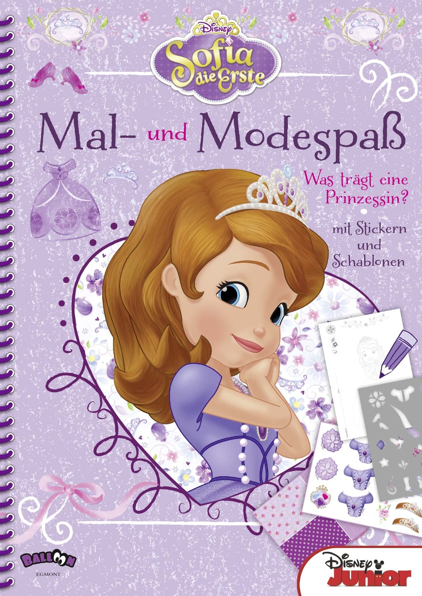 Sofia die Erste - Mal- und Modespaß: Was trägt eine Prinzessin? Non-fiction