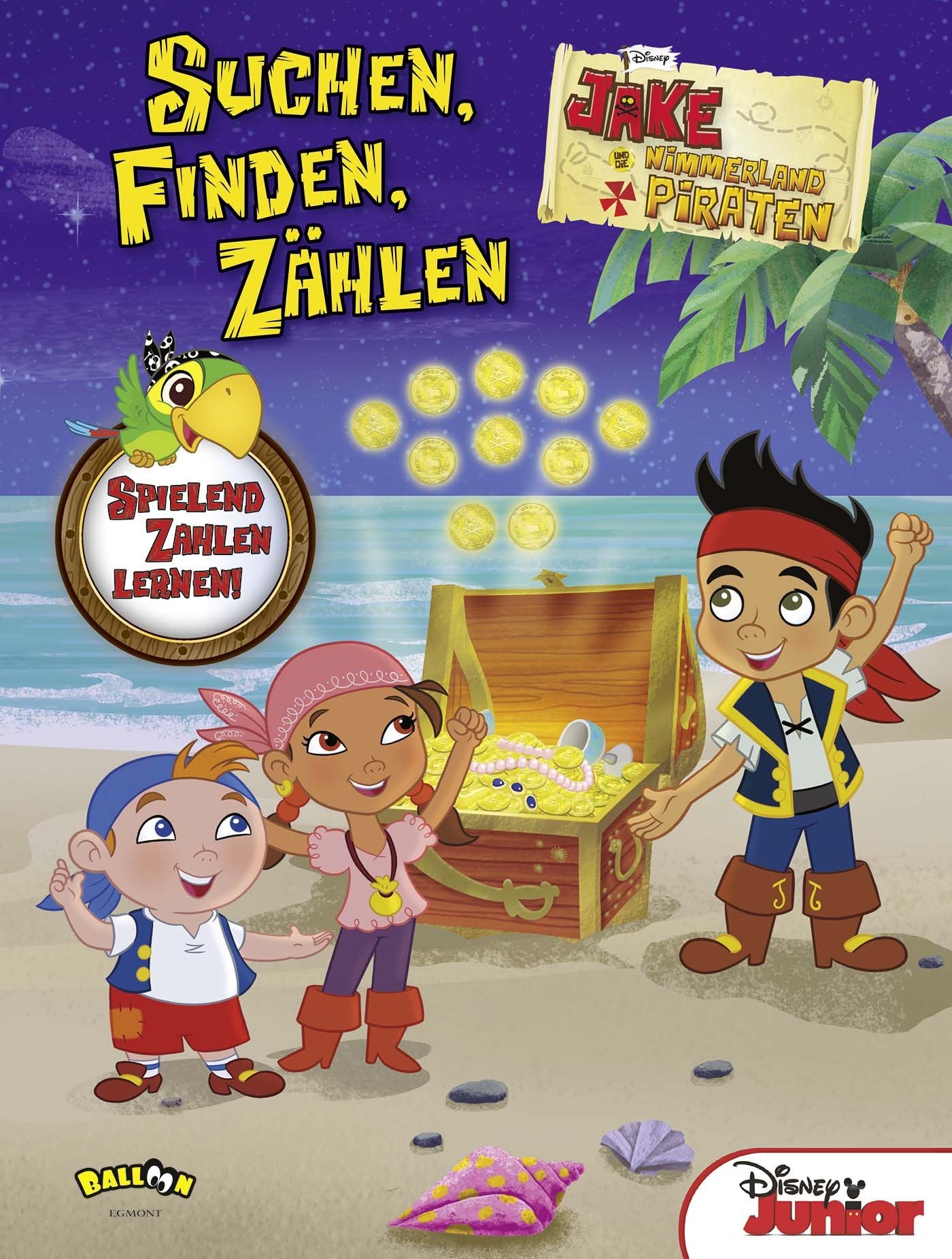 Jake und die Nimmerland Piraten - Suchen, Finden, Zählen book