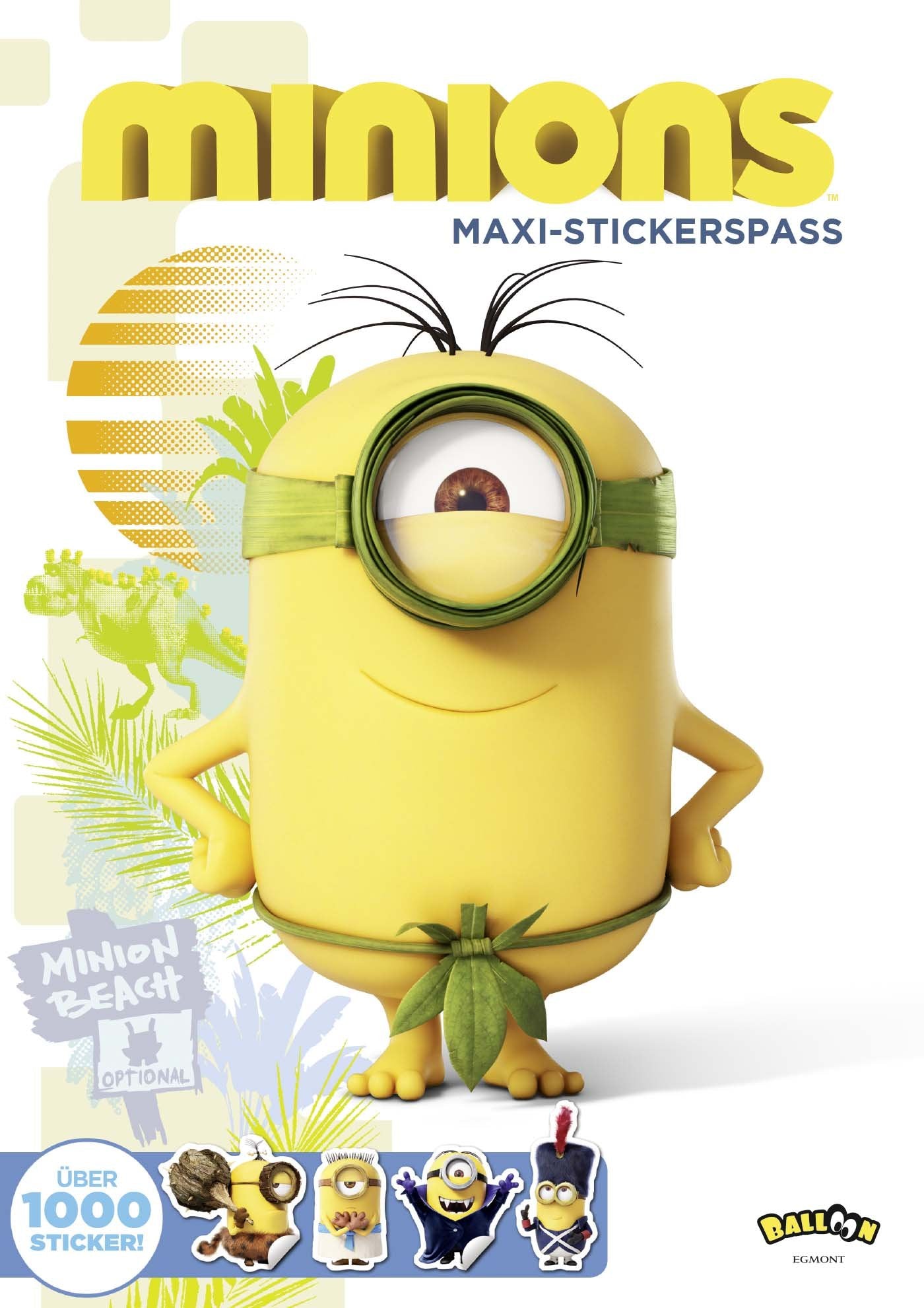 Product Image: Minions - Maxi-Stickerspaß