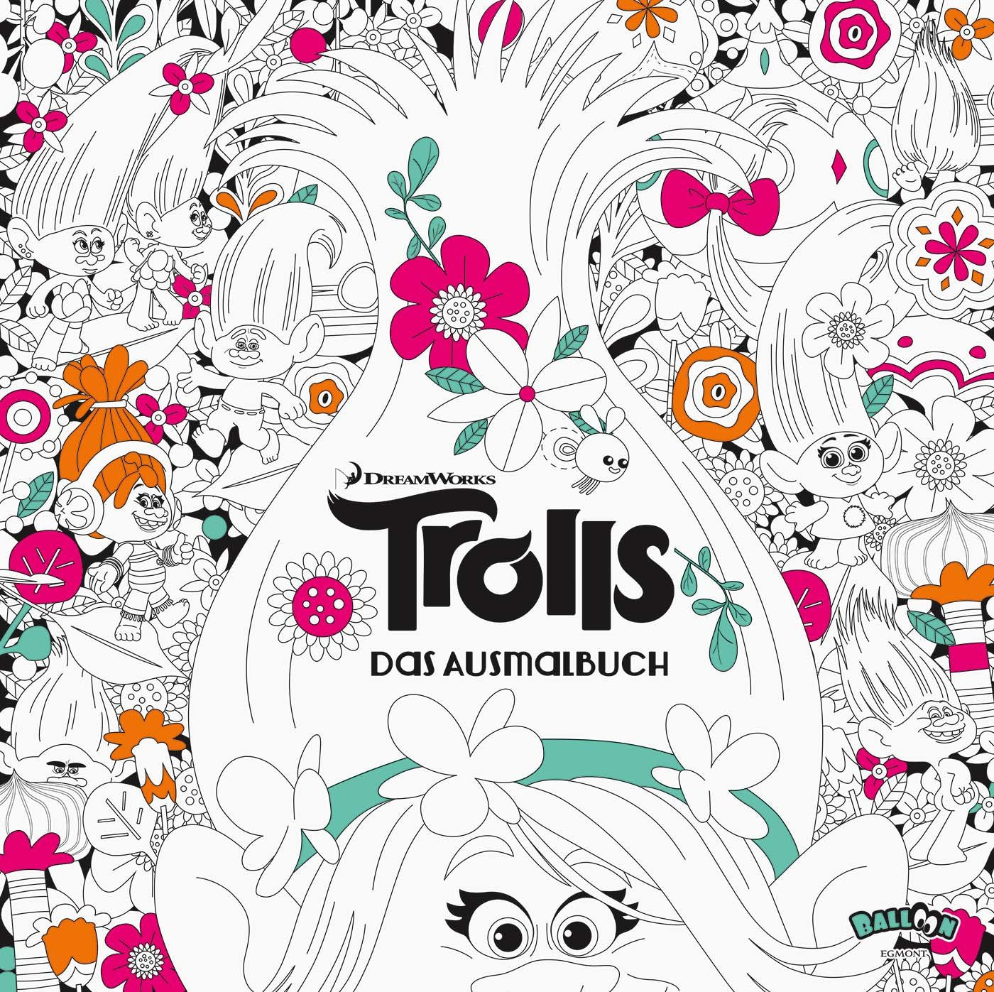 Trolls - Das Ausmalbuch Non-fiction