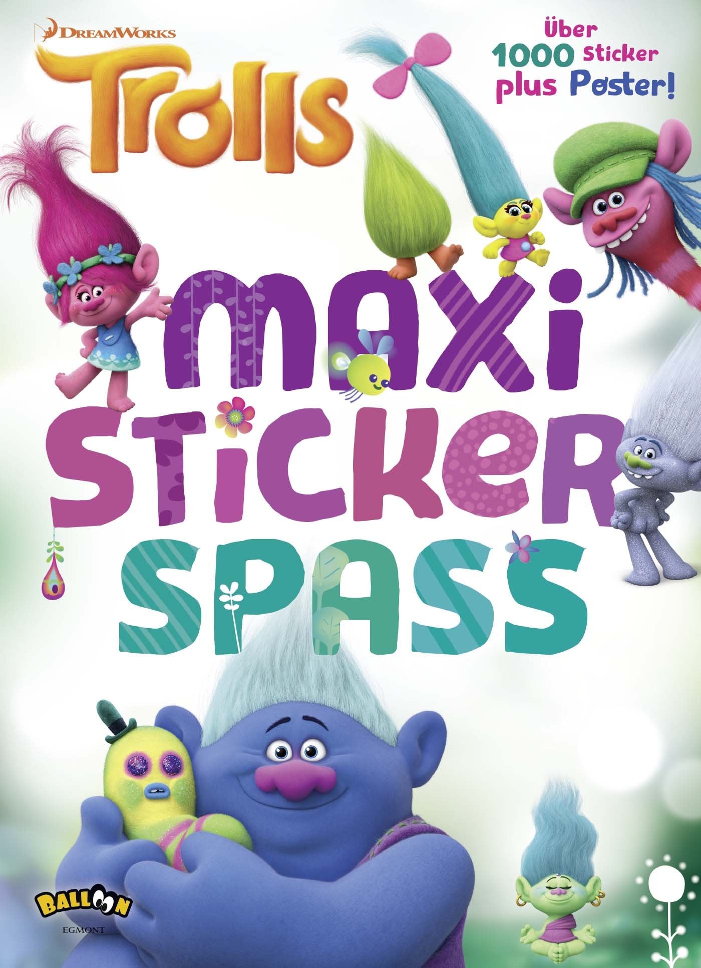 Product Image: Trolls - Maxi-Stickerspaß