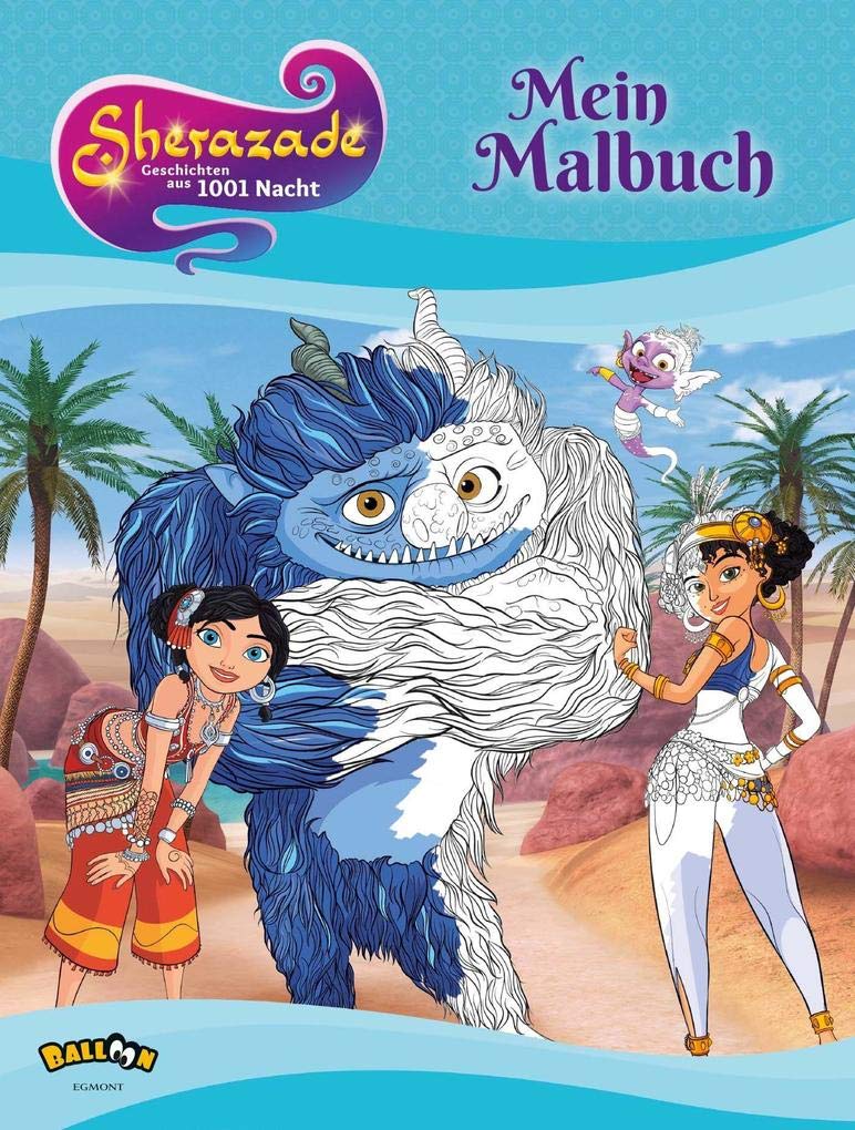 Sherazade - Geschichten aus 1001 Nacht, Mein Malbuch Tiptoi & Games