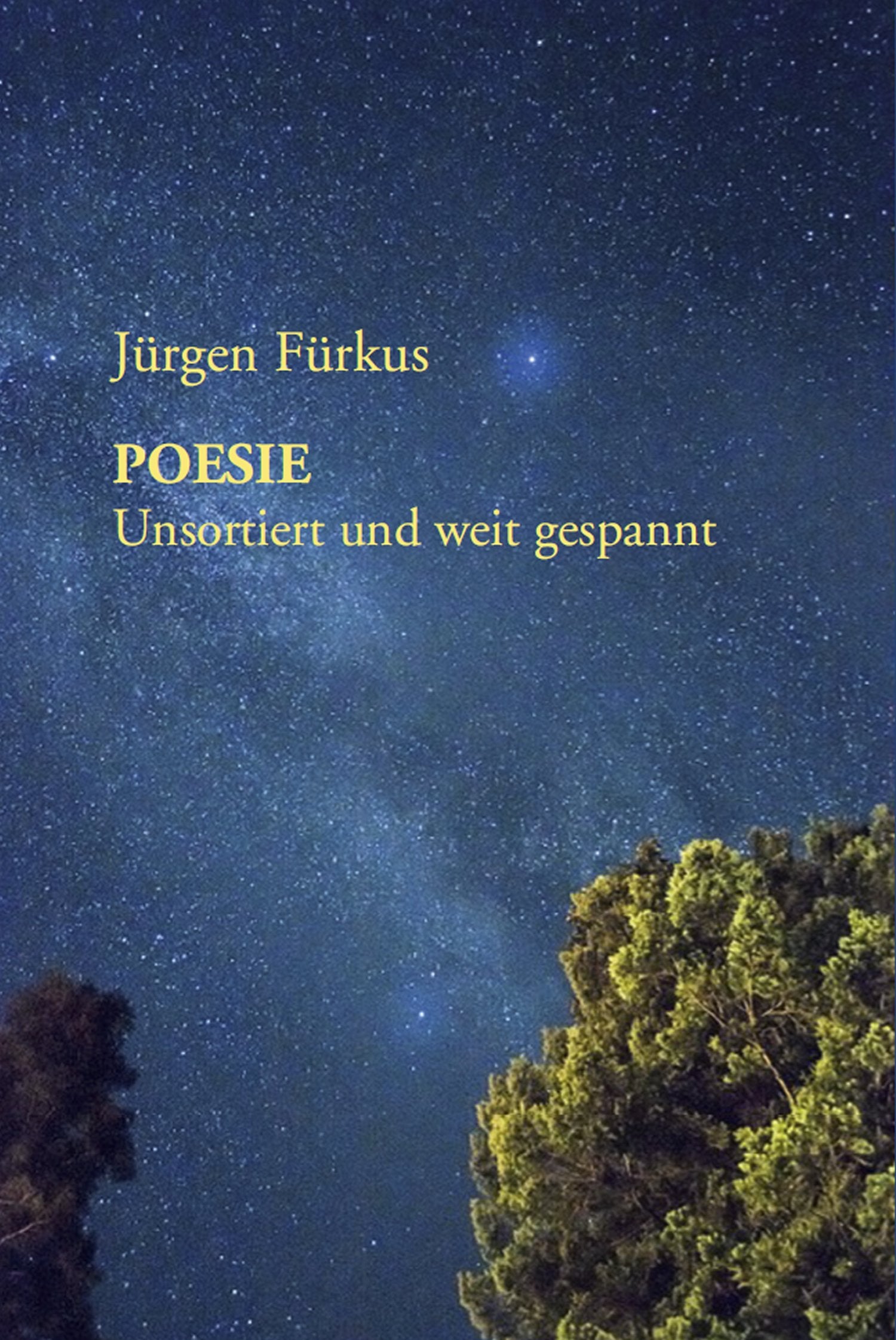 POESIE Unsortiert und weit gespannt Poetry
