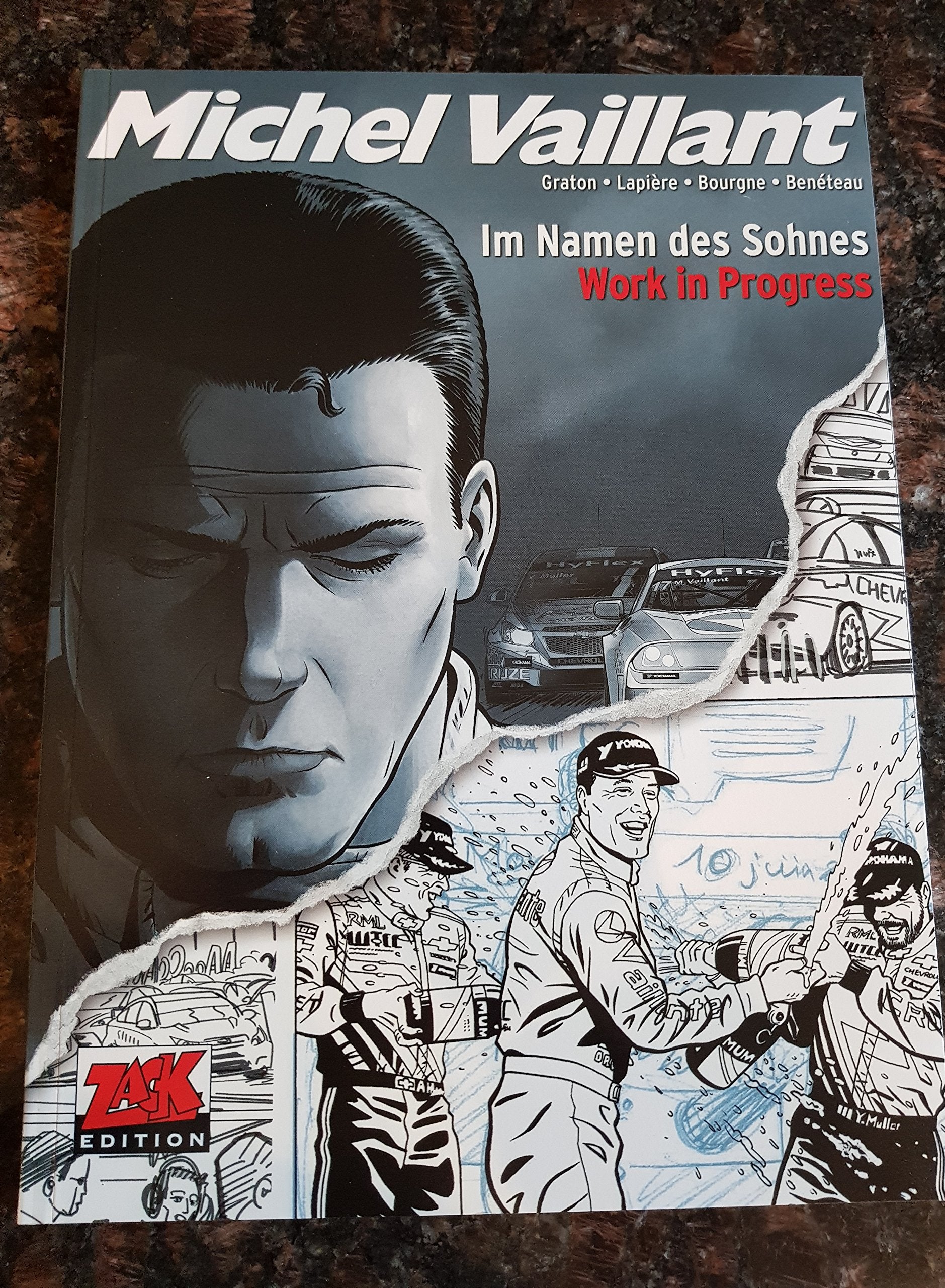 Michel Vaillant 2. Staffel Band 01: Im Namen des Sohnes Manga