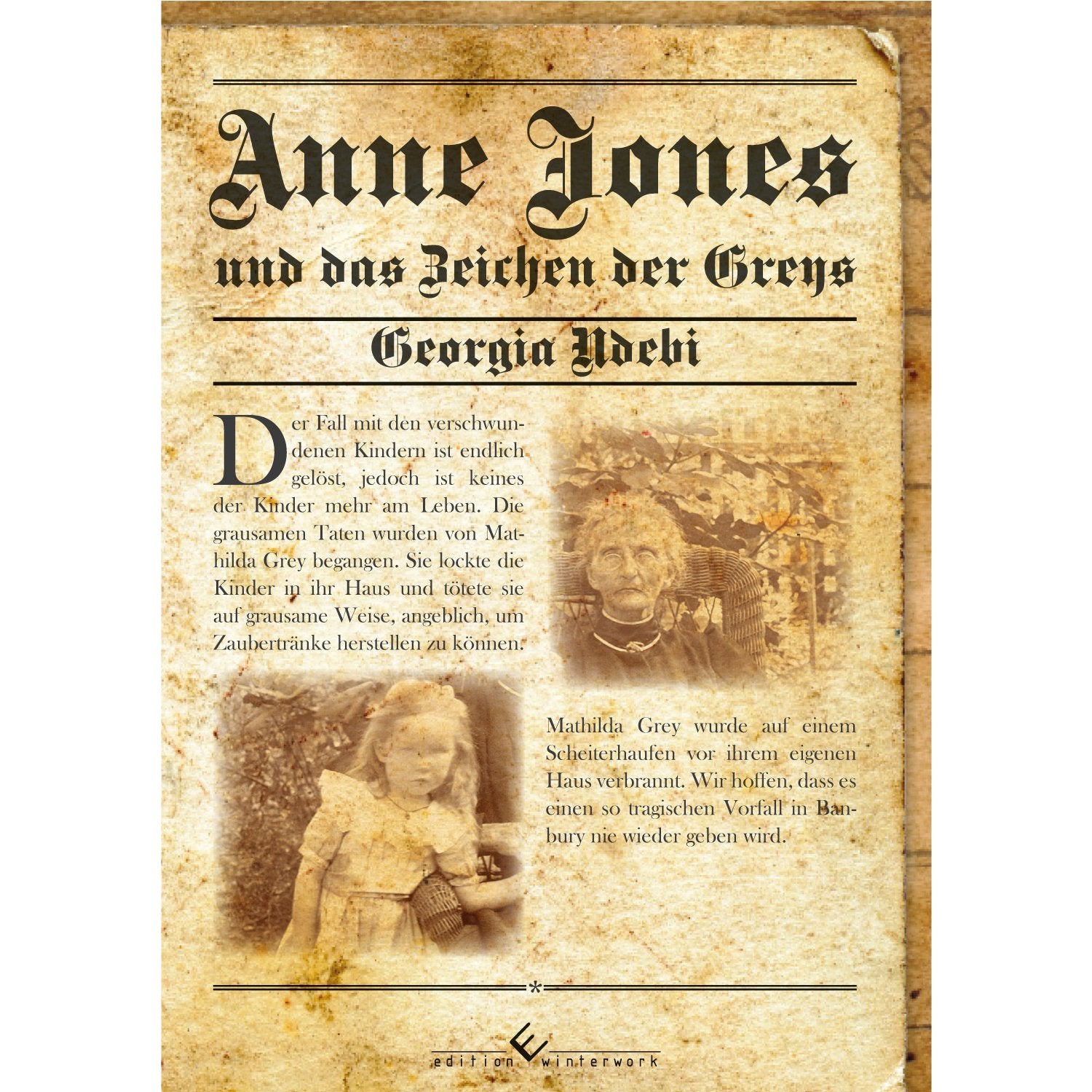 Anne Jones und das Zeichen der Greys Contemporary literature