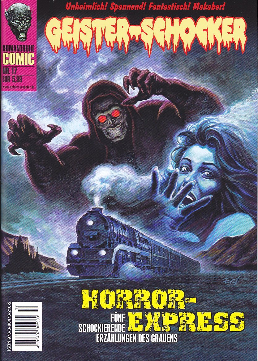 Geister Schocker-Comic - Horror-Express: Sechs schockierende Erzählungen des Grauens Fiction