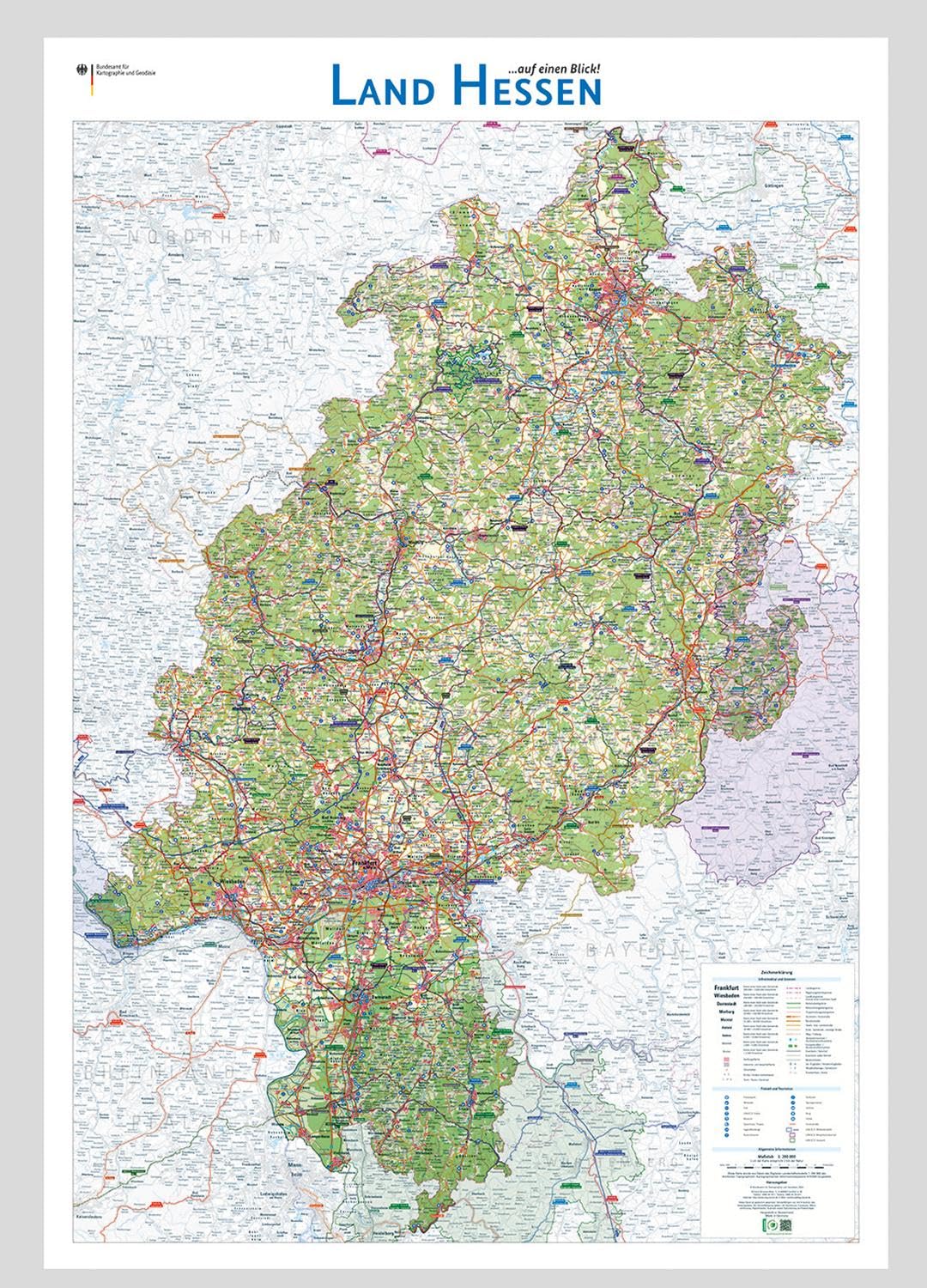 Land Hessen auf einen Blick! Leisure, Home & Garden