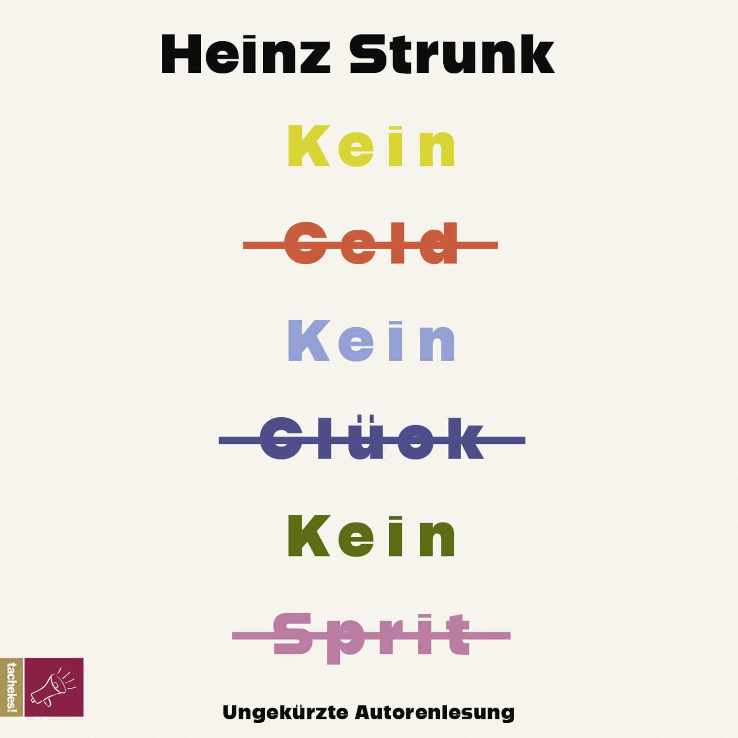 Kein Geld Kein Glück Kein Sprit Essays & Short Stories