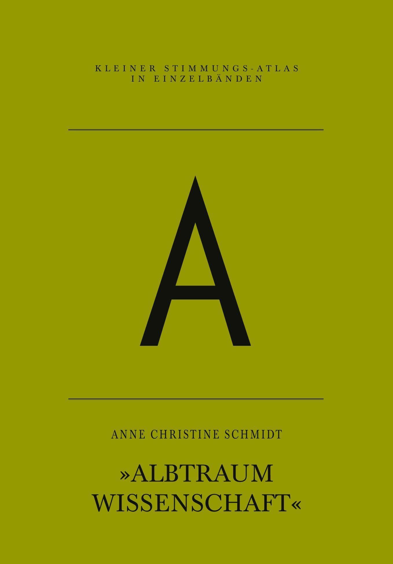 A – Albtraum Wissenschaft Books
