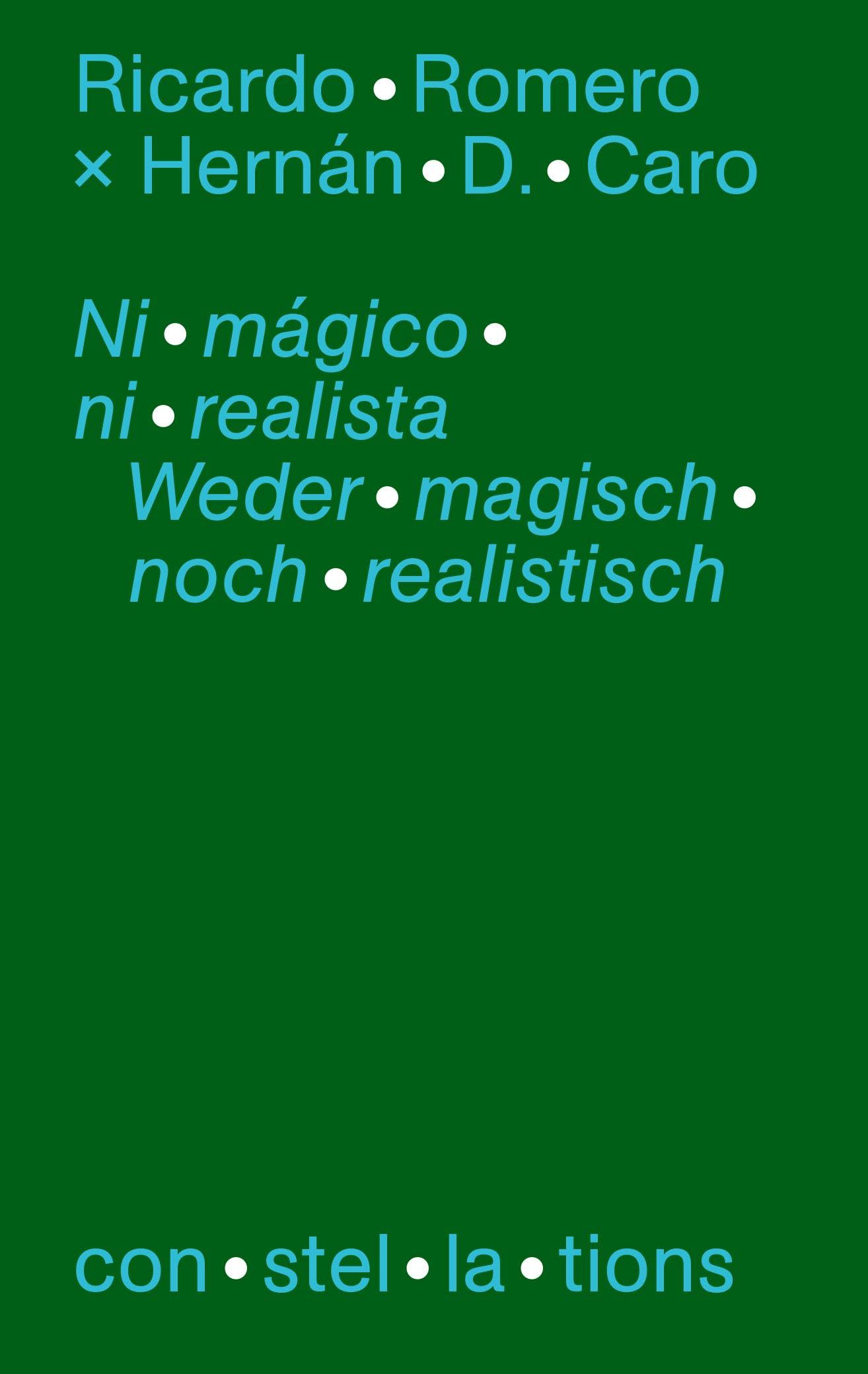 Ni mágicó ni realista - Sobre la hibridez de la nueva literatura latinoamericana / Weder magisch noch realistisch - Über die Hybridität neuer lateinamerikanischer Literatur Essays & Short Stories