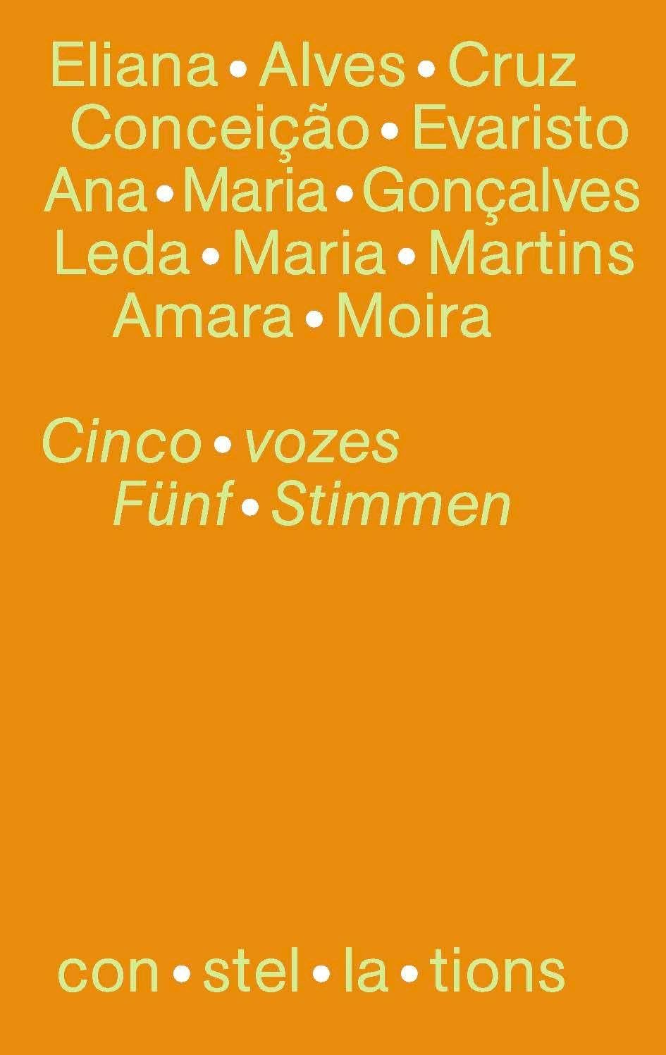 Cinco vozes da literatura brasileira contemporânea / Fünf Stimmen der zeitgenössischen brasilianischen Literatur Social Sciences