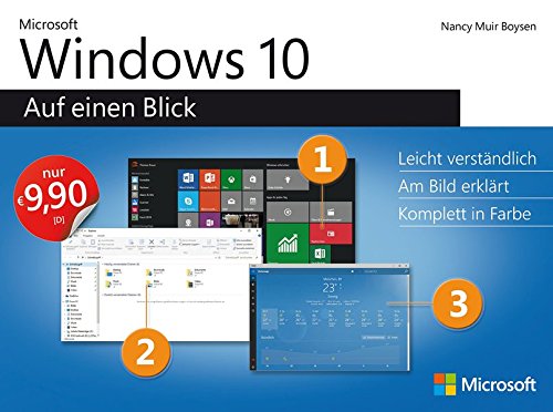 Windows 10 auf einen Blick Computer Science Books