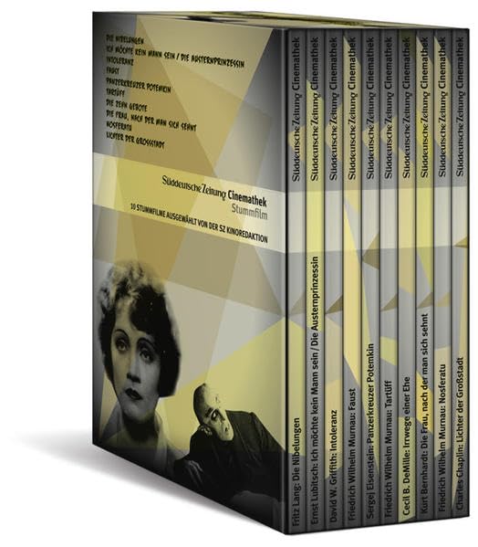 SZ Cinemathek: Stummfilm 10 DVDs Films
