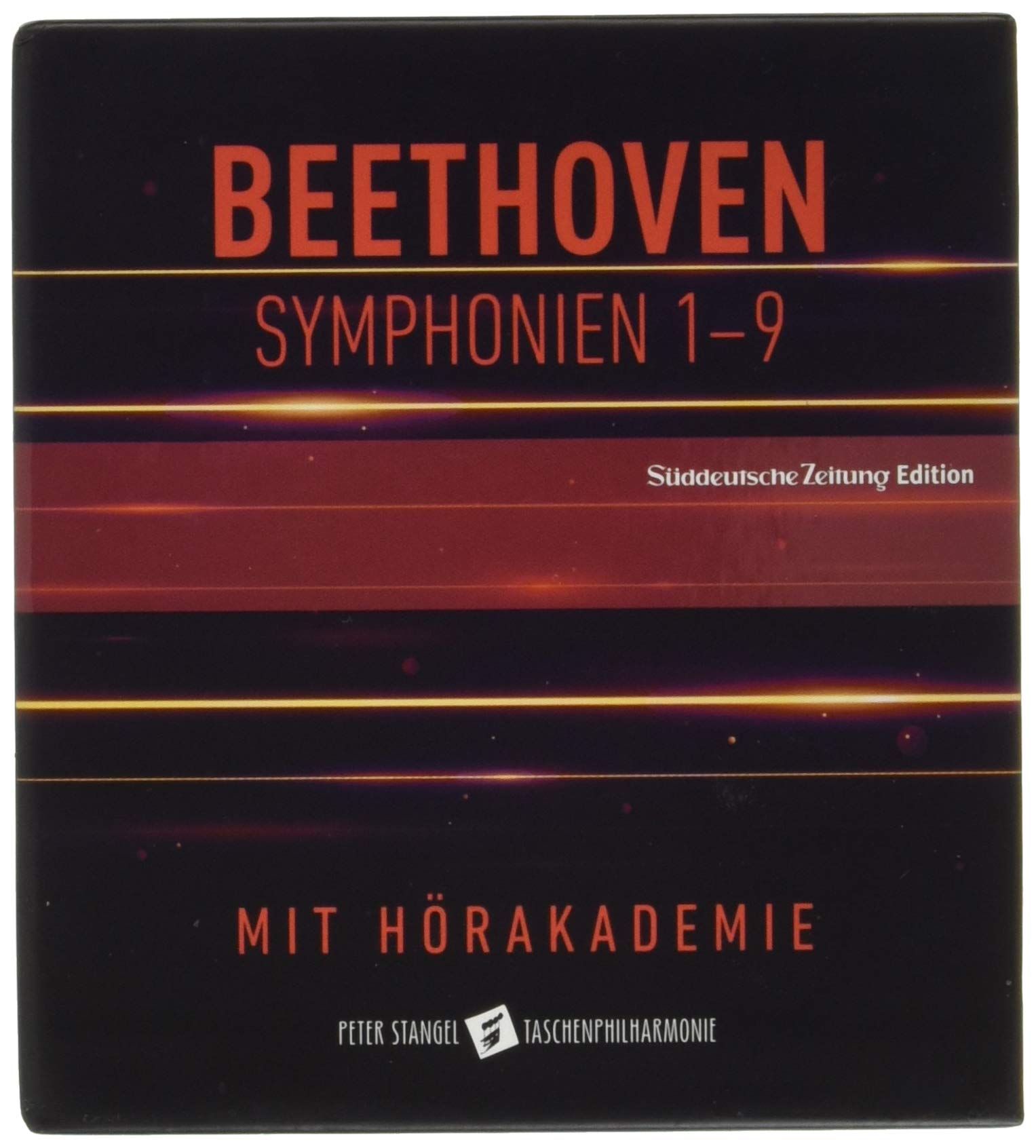 Beethoven Hörakademie: 10 CDS IM GESCHENKSCHUBER: 9 Symphonien inklusive Hörakademie und ausführlichem Begleitbuch Arts & Music