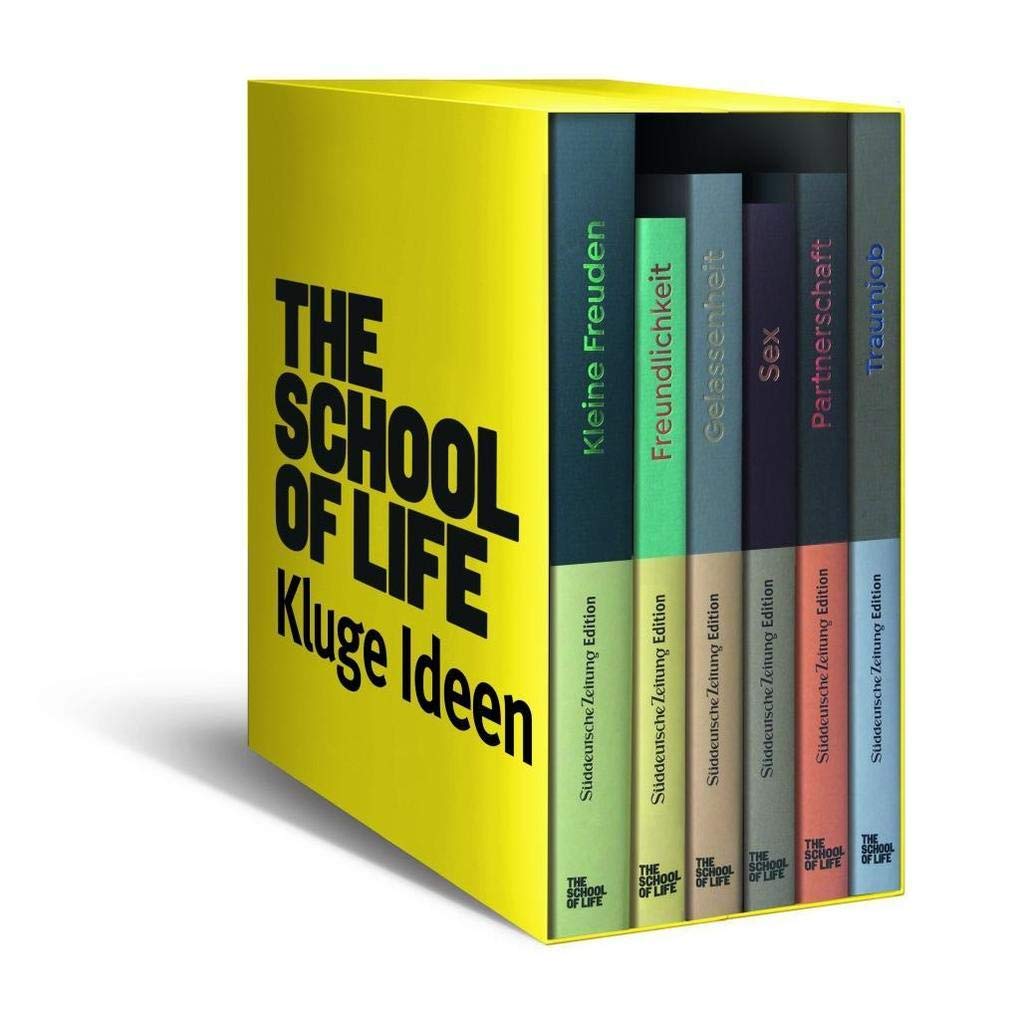 Kluge Ideen: 6 Bücher The School of Life im Schuber Books