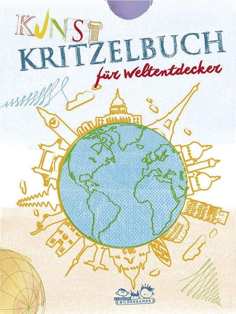 Kunstkritzelbuch für Weltentdecker Film, Art & Culture