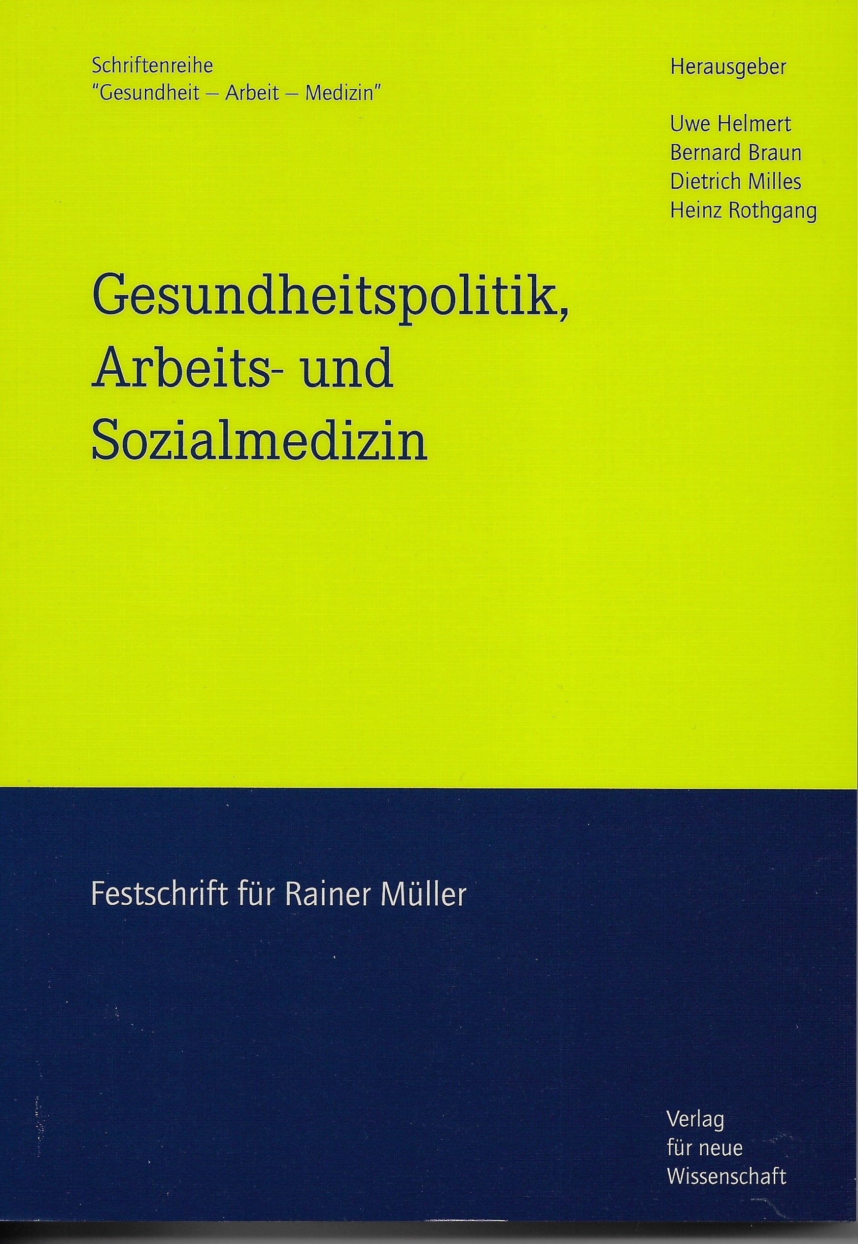 Gesundheitspolitik, Arbeits- und Sozialmedizin (Schriftenreihe Gesundheit Arbeit Medizin) Law